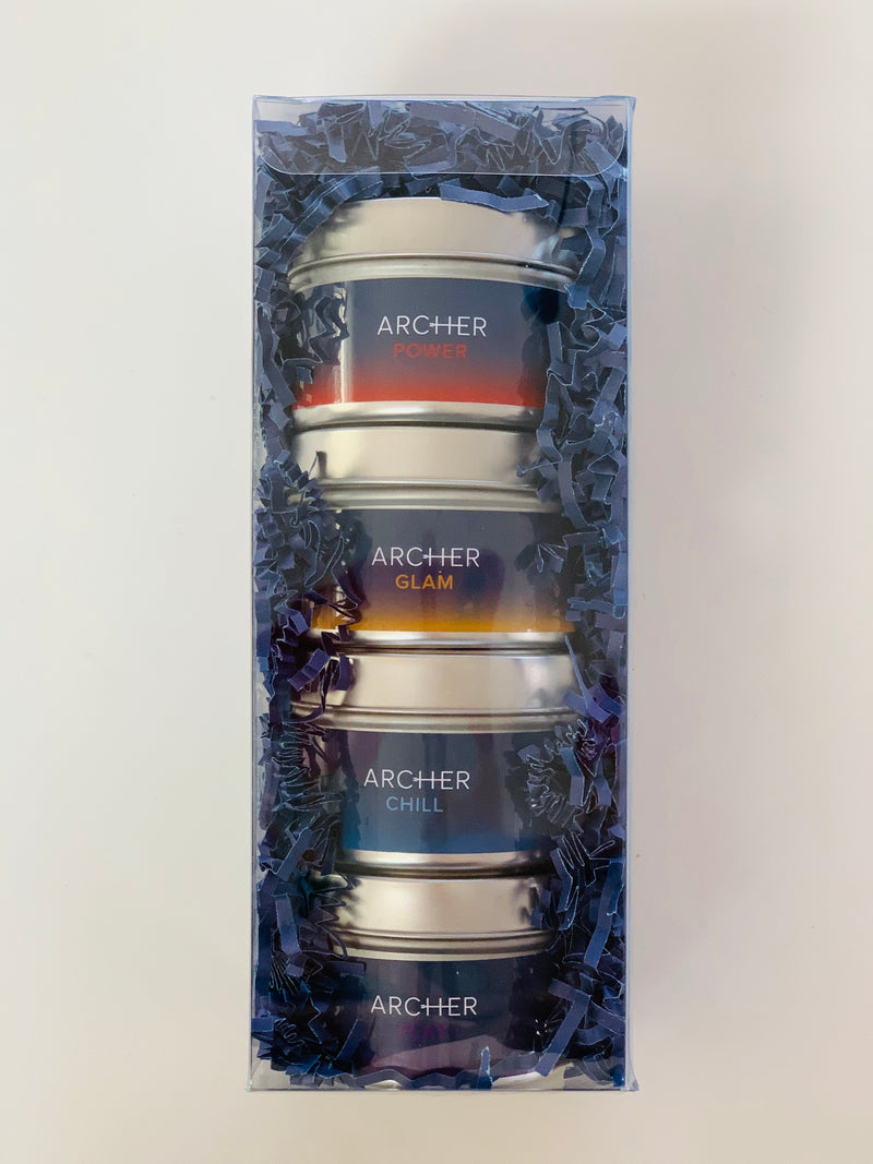 Archer Travel Candle S/4